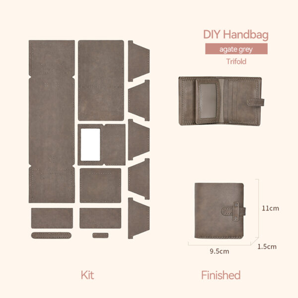 LeCynBay Men's DIY Leather Wallet Kit – Handcraft Your Luxury  