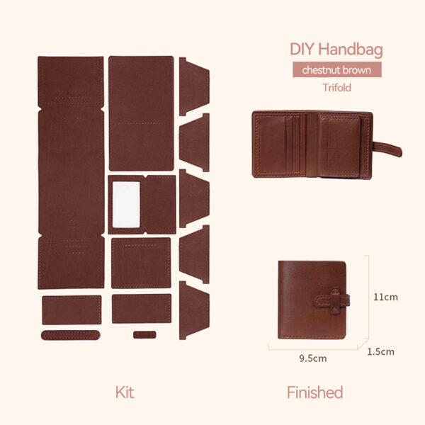 LeCynBay Men's DIY Leather Wallet Kit – Handcraft Your Luxury  