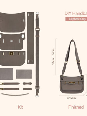 LeCynBay Top Grain Leather Jypsiere Crossbody Bag DIY Kit