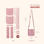 LeCynBay Full Grain Leather Mini Eveline Bag DIY Kit
