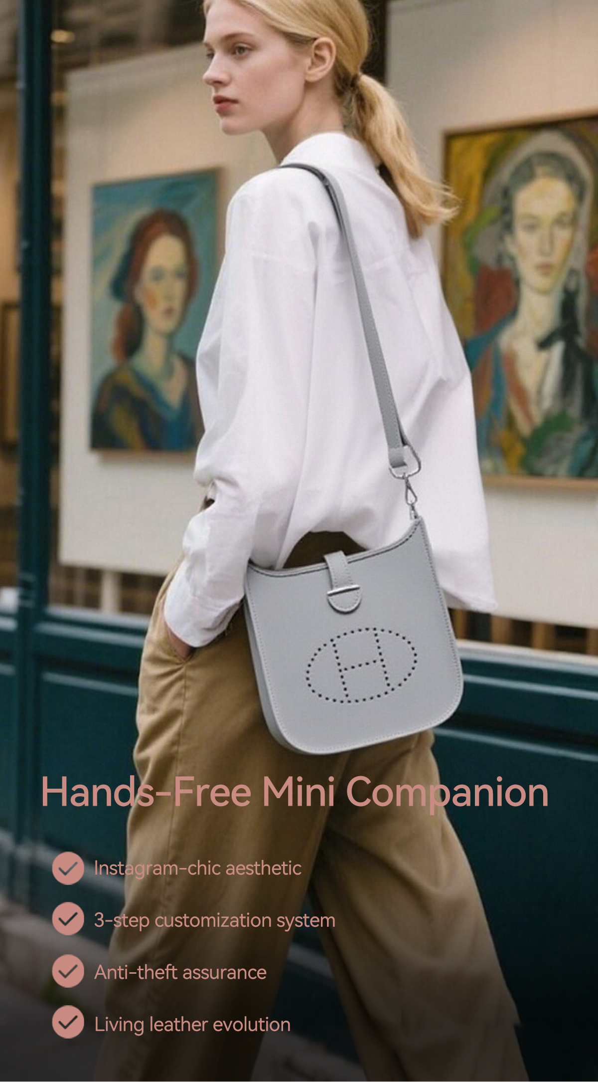LeCynBay Full Grain Leather Mini Eveline Bag DIY Kit 