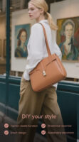 LeCynBay Leather Supple Small Tote Bag DIY Kit