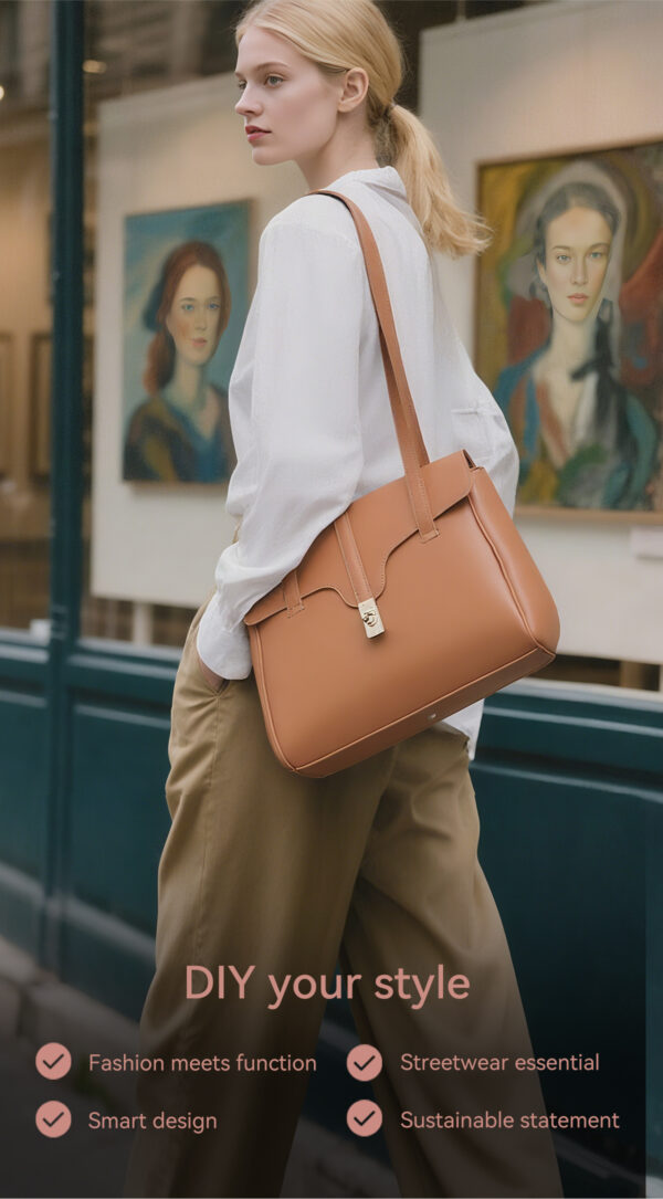 LeCynBay Leather Supple Small Tote Bag DIY Kit