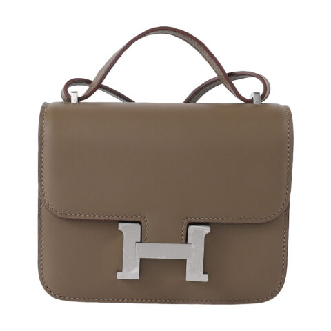 Constance 18 in Swift Leather - Khaki with Gold Hardware (Blind Stamp, Full Set)