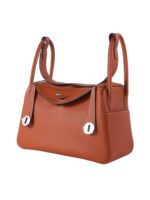 TC Leather 26 Lindi Bag in Rich Cognac - Gold-Tone Hardware