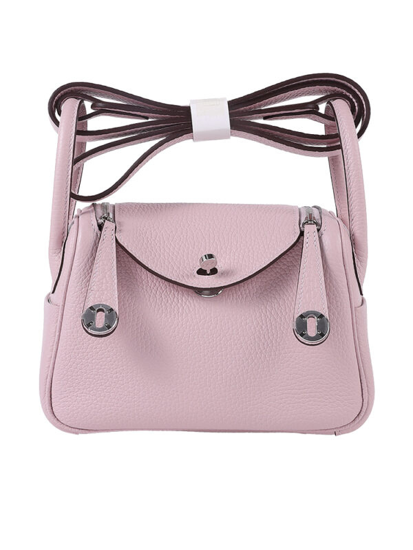 TC Leather 19 Lindy Bag - Dreamy Lavender with Silver Hardware