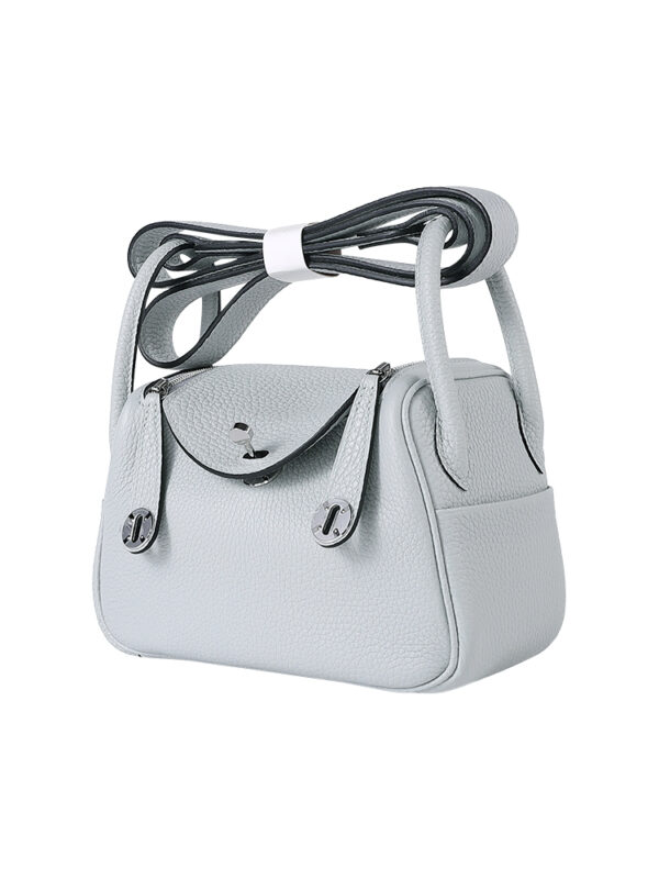 TC Leather 19 Lindy Bag - Holy Grail Blue with Silver Hardware