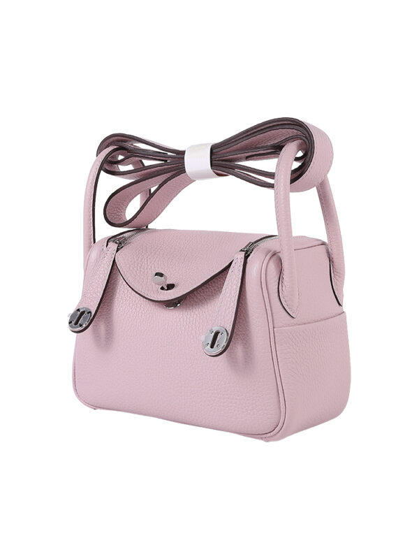 TC Leather 19 Lindy Bag - Dreamy Lavender with Silver Hardware