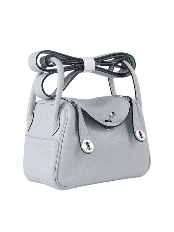 TC Leather 19 Lindy Bag - Holy Grail Blue with Silver Hardware