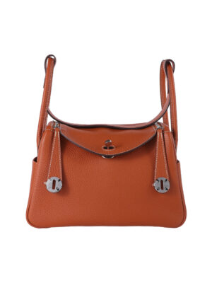 TC Leather 26 Lindi Bag in Rich Cognac - Gold-Tone Hardware