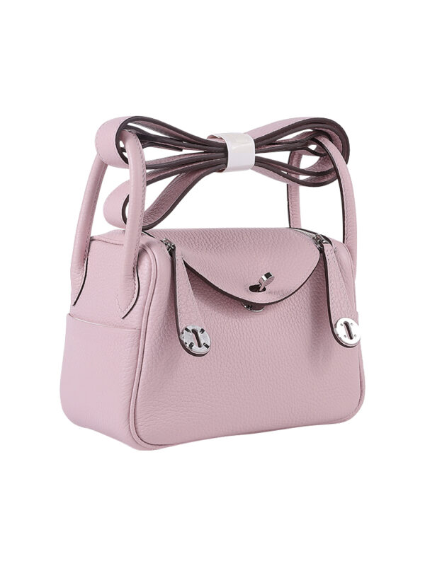 TC Leather 19 Lindy Bag - Dreamy Lavender with Silver Hardware