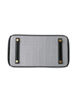 Birkin 25 Matte Niloticus Crocodile - Pearl Grey & Noir Contrast with 24K Gold Hardware (3-Piece Skin, Hand-Stitched)