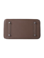 Birkin 25 Handbag in Premium Togo Leather - Etoupe with Palladium Hardware