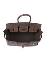 Birkin 25 Handbag in Premium Togo Leather - Etoupe with Palladium Hardware