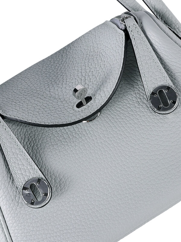 TC Leather 19 Lindy Bag - Holy Grail Blue with Silver Hardware