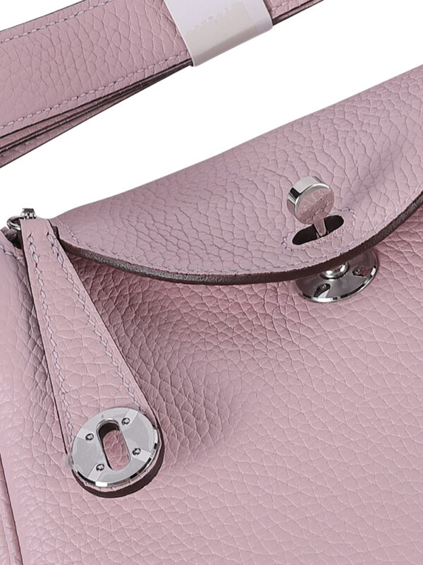 TC Leather 19 Lindy Bag - Dreamy Lavender with Silver Hardware